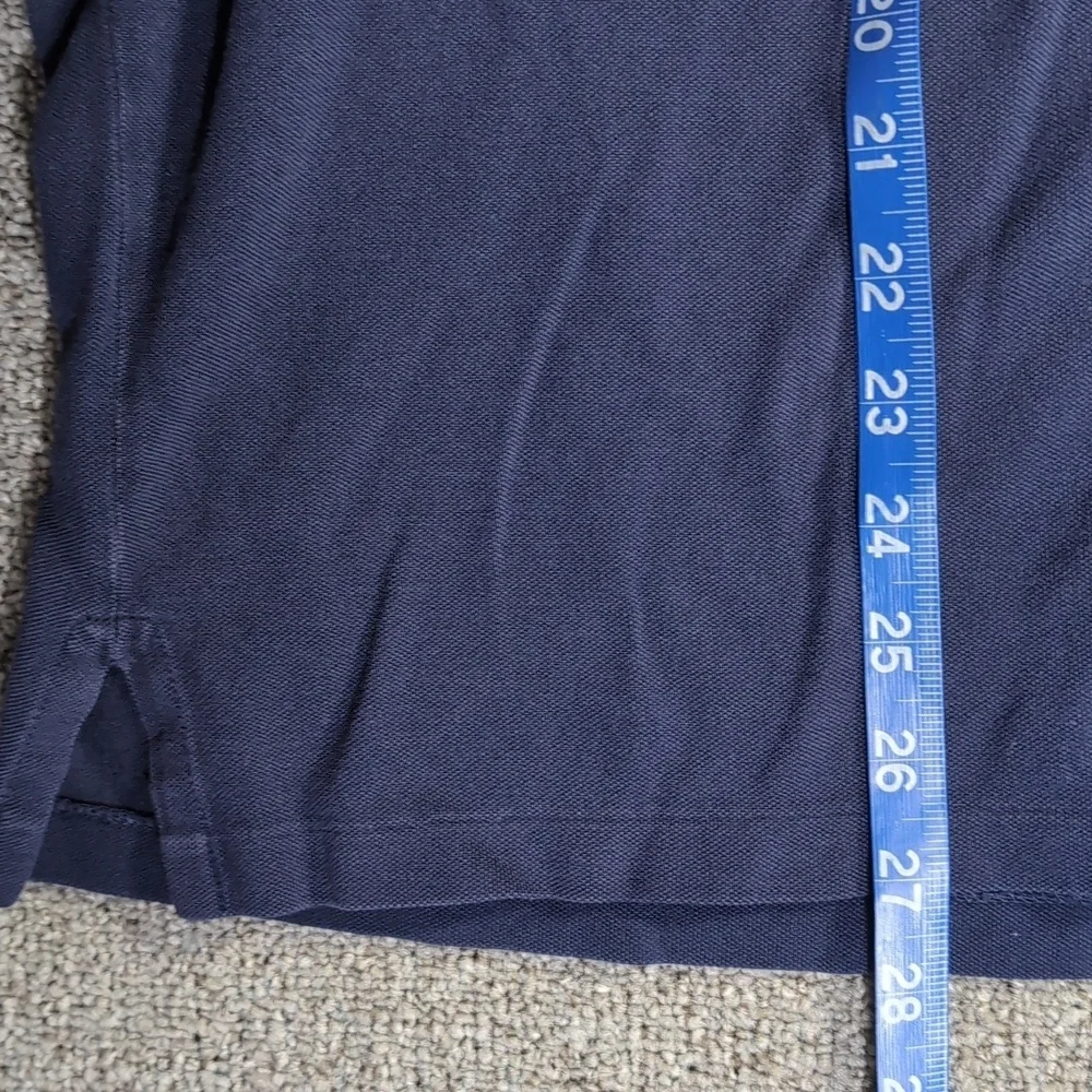 Polo Ralph Lauren Big Pony Ringer Polo Size XL in Navy Blue With Red/White/Blue